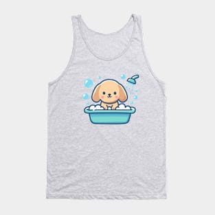 Oops, water wet my cute paws Tank Top